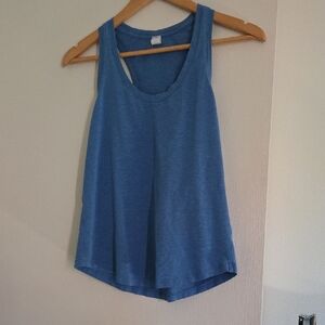 Blue Sleeveless Women's Top